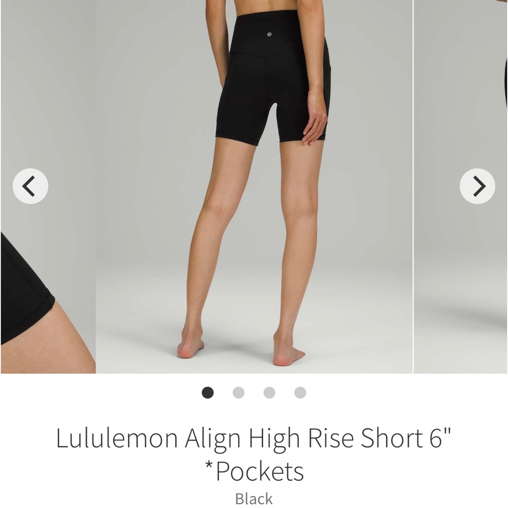 lululemon align shorts